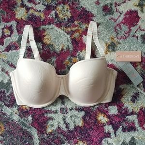 THIRDLOVE 24/7 Classic T-Shirt Bra 34E Pink NWT
